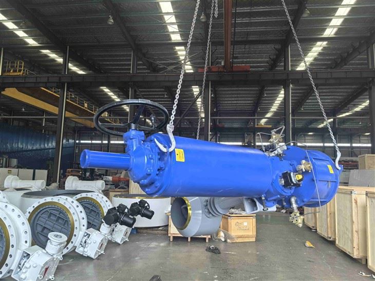 Five Eccentric Butterfly Valve